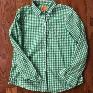 Joe Fresh Green Gingham